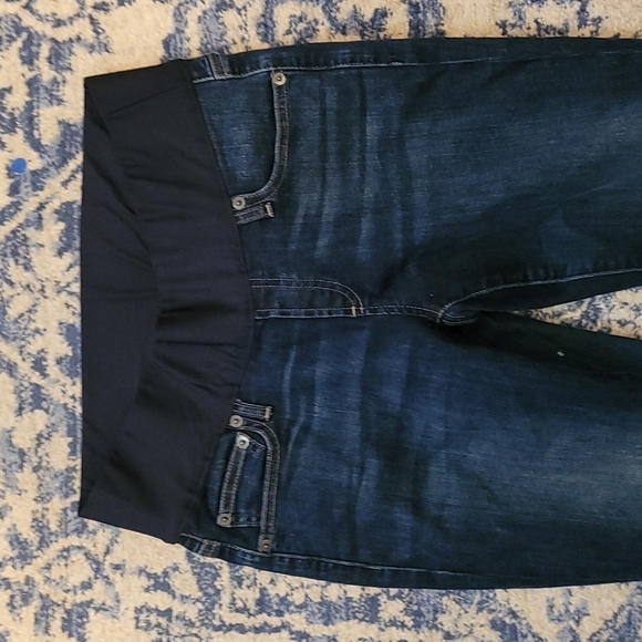 Gap sz 6 maternity jeans WJ97 - Picture 2 of 5